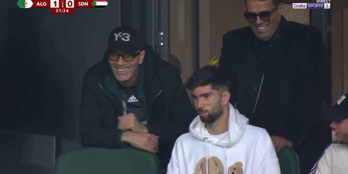 Zidane à Rabat pour assister aux débuts de Luca