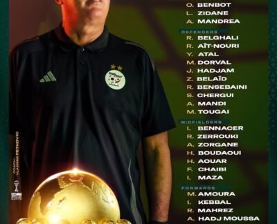 equipe d'algerie